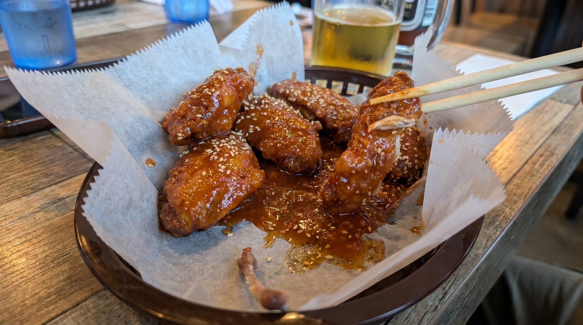 Korean fried chicken